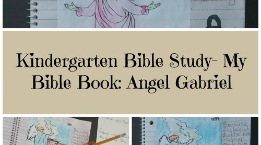 Kindergarten Bible Study- My Bible Book: Angel Gabriel