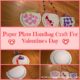 Paper Plate Handbag Craft For Valentine’s Day