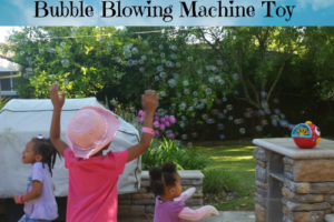 My Review of The Play Day Red Fish Bubble Blowing Machine Toy