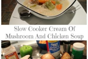 Slow Cooker Cream Of Mushroom And Chicken Soup