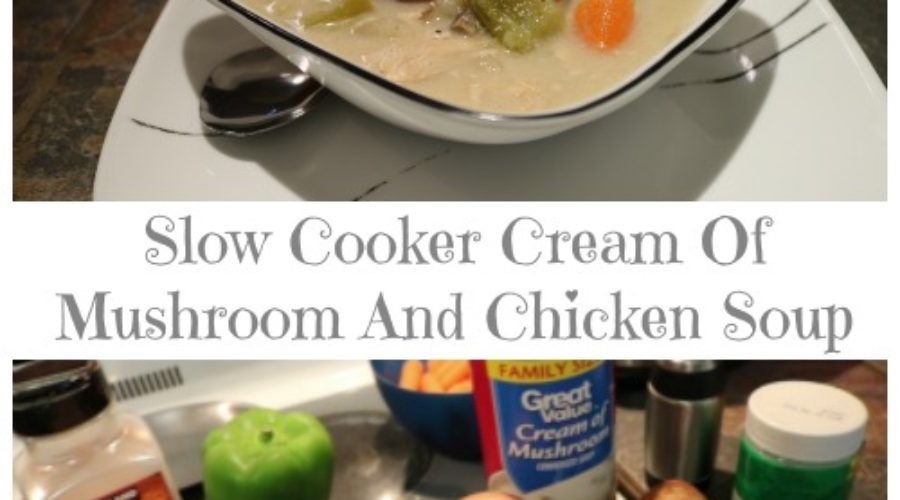 Slow Cooker Cream Of Mushroom And Chicken Soup