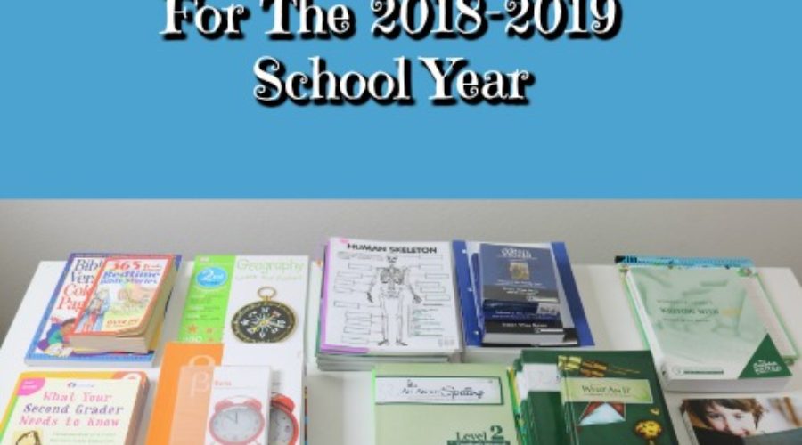 Our 2nd Grade Homeschool Curriculum Choices For The 2018-2019 School Year