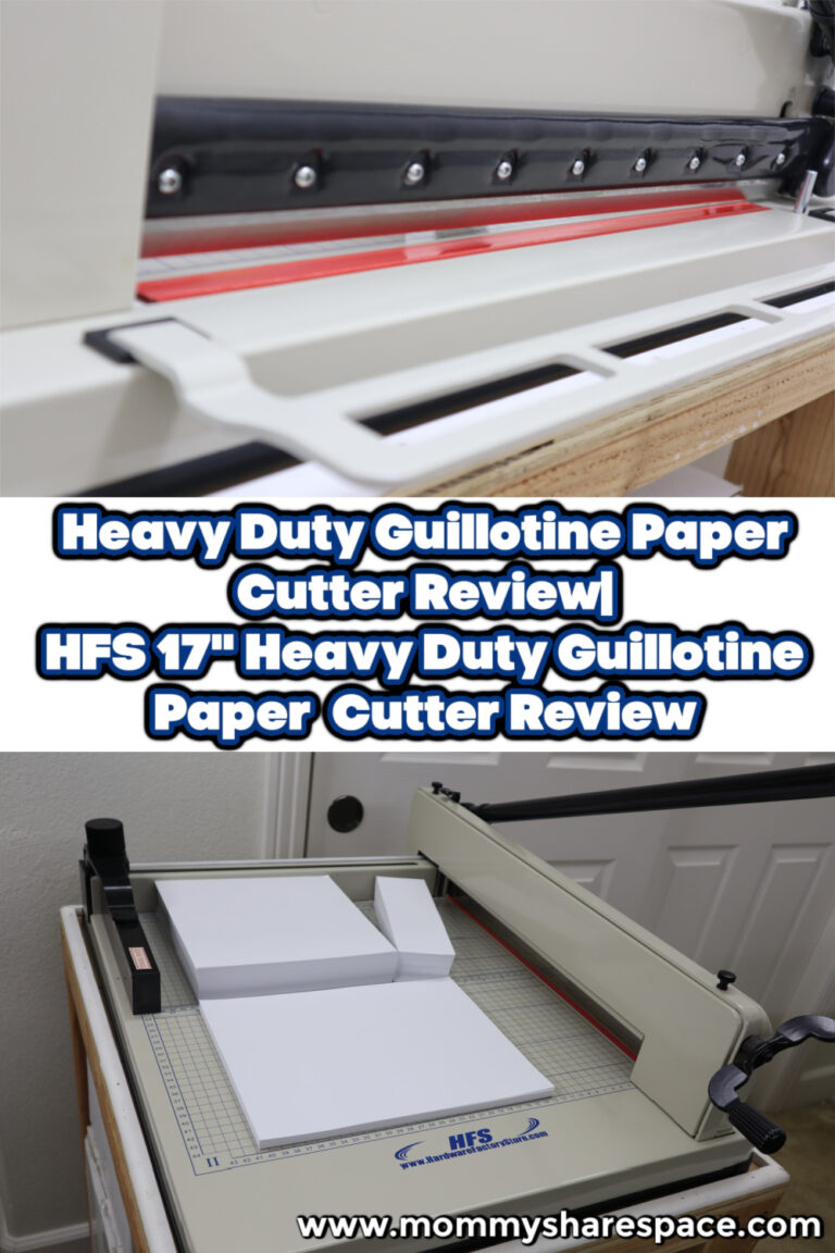 Heavy Duty Guillotine Paper Cutter Review HFS Paper Cutter Review